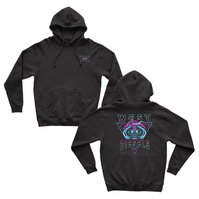 Retro Hoodie – West Coast Diesels Retro Hoodie – West Coast Diesels