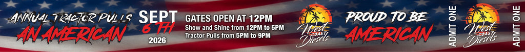 10th Annual WCD Tractor Pulls and Show n Shine - GENERAL ADMISSION ONLY